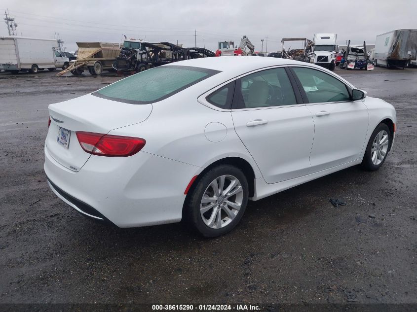 2016 CHRYSLER 200 LIMITED - 1C3CCCAB9GN187701