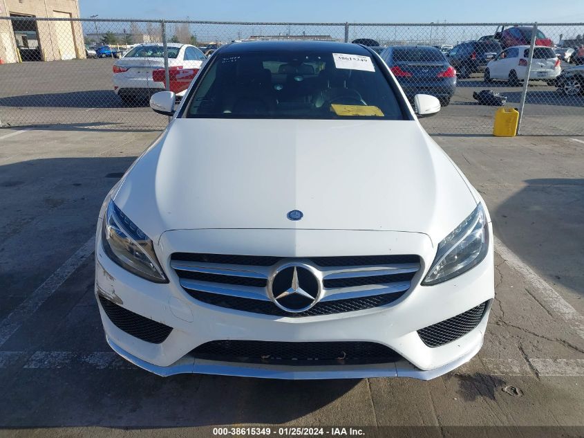 2015 MERCEDES-BENZ C 300 4MATIC/LUXURY 4MATIC/SPORT 4MATIC - 55SWF4KB7FU016364