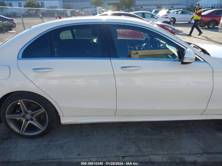 2015 MERCEDES-BENZ C 300 4MATIC/LUXURY 4MATIC/SPORT 4MATIC - 55SWF4KB7FU016364