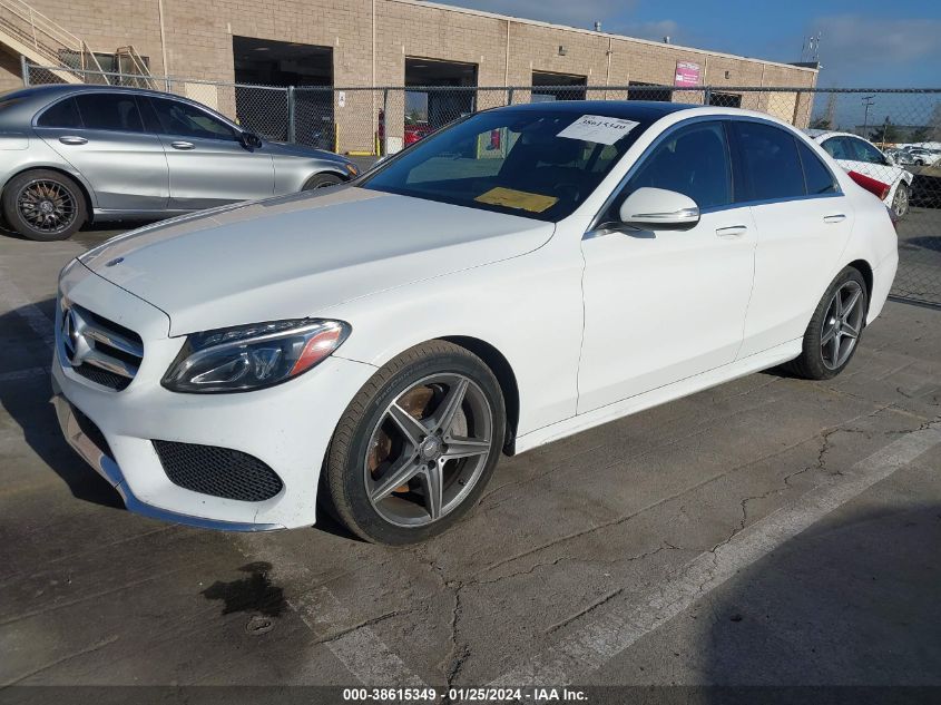 2015 MERCEDES-BENZ C 300 4MATIC/LUXURY 4MATIC/SPORT 4MATIC - 55SWF4KB7FU016364