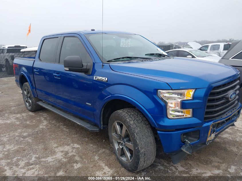 2017 FORD F-150 XLT - 1FTEW1EG7HKC23491