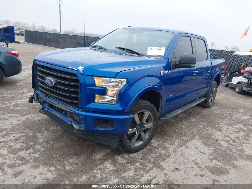 2017 FORD F-150 XLT - 1FTEW1EG7HKC23491