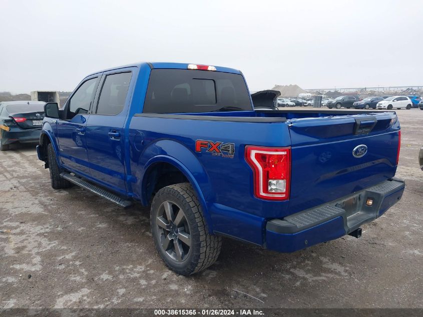 2017 FORD F-150 XLT - 1FTEW1EG7HKC23491