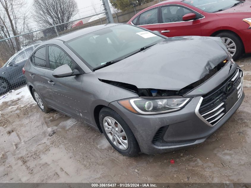 2018 HYUNDAI ELANTRA SE - 5NPD74LF7JH276216