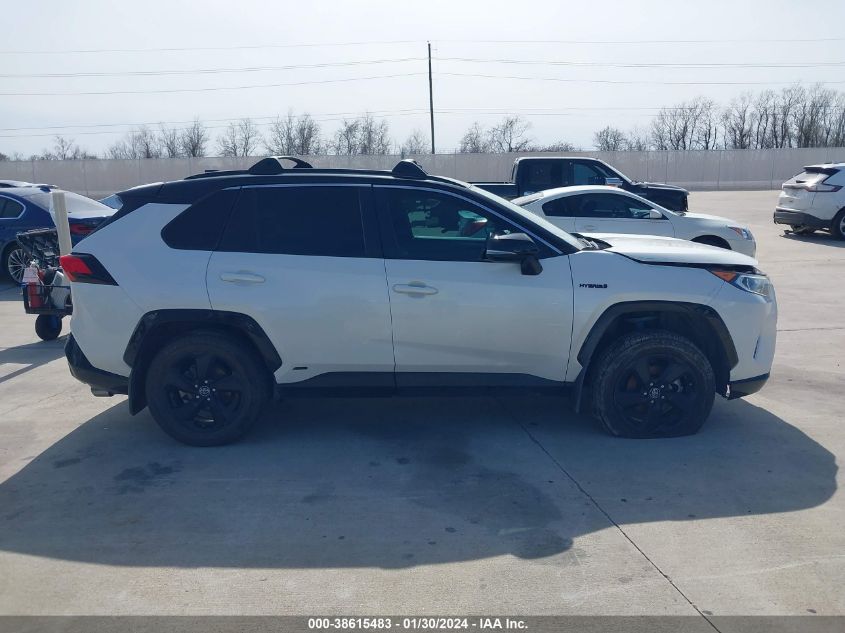 2020 TOYOTA RAV4 XSE HYBRID - 2T3EWRFV8LW056764