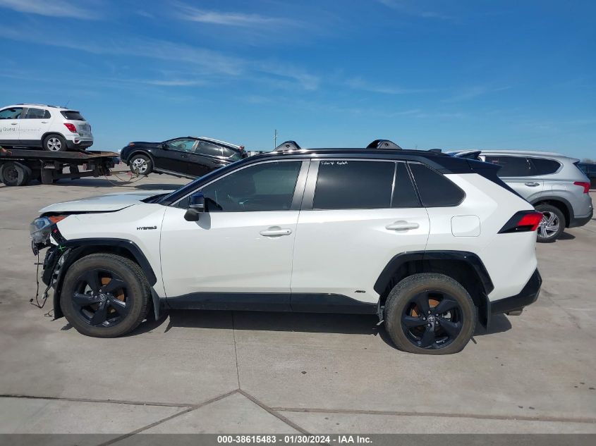2020 TOYOTA RAV4 XSE HYBRID - 2T3EWRFV8LW056764