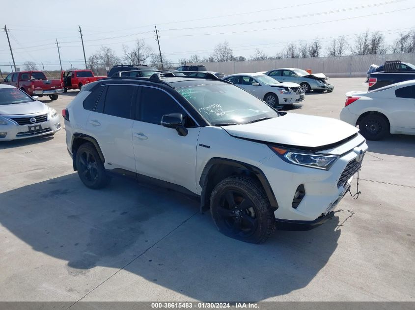 2020 TOYOTA RAV4 XSE HYBRID - 2T3EWRFV8LW056764