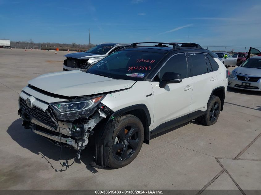 2020 TOYOTA RAV4 XSE HYBRID - 2T3EWRFV8LW056764
