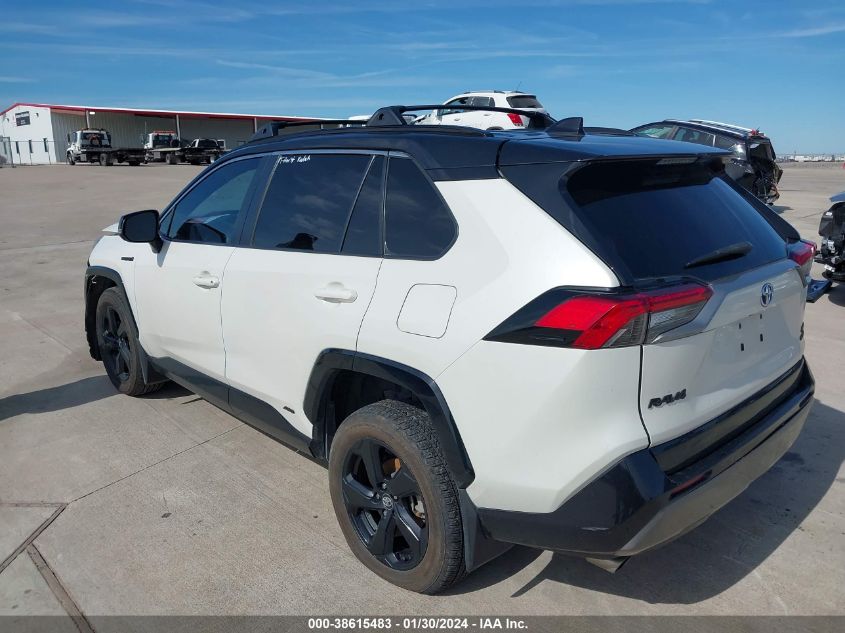 2020 TOYOTA RAV4 XSE HYBRID - 2T3EWRFV8LW056764