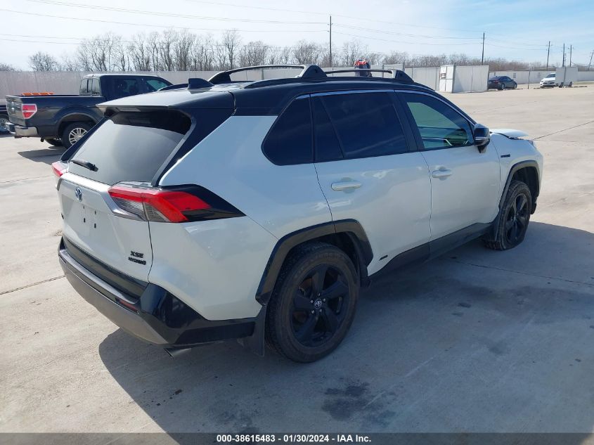 2020 TOYOTA RAV4 XSE HYBRID - 2T3EWRFV8LW056764