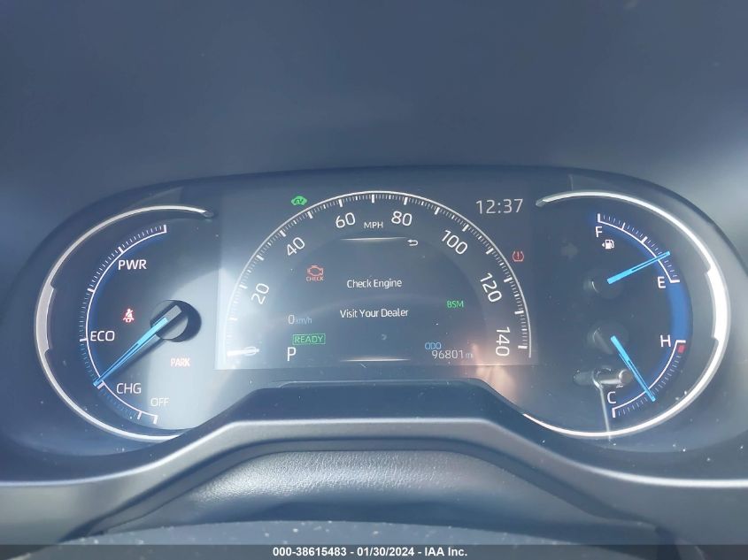 2020 TOYOTA RAV4 XSE HYBRID - 2T3EWRFV8LW056764