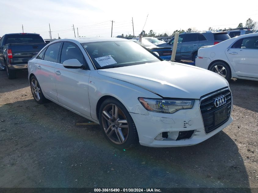 2013 AUDI A6 PREMIUM PLUS - WAUGGAFC1DN130568