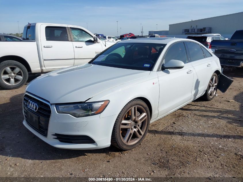 2013 AUDI A6 PREMIUM PLUS - WAUGGAFC1DN130568