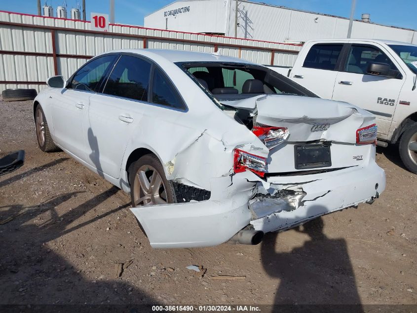 2013 AUDI A6 PREMIUM PLUS - WAUGGAFC1DN130568