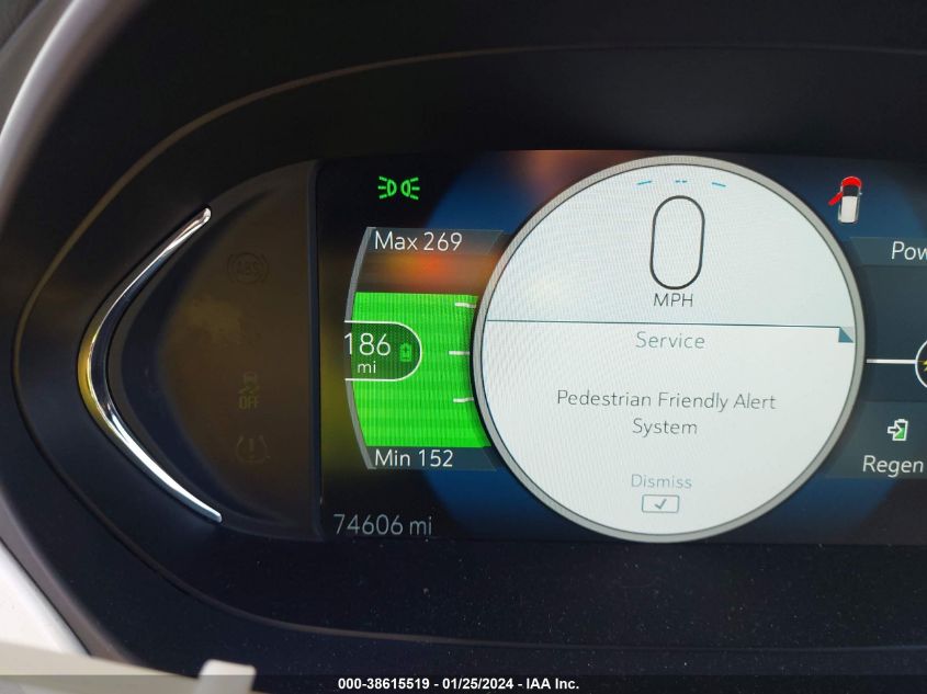 2019 CHEVROLET BOLT EV LT - 1G1FY6S08K4129174