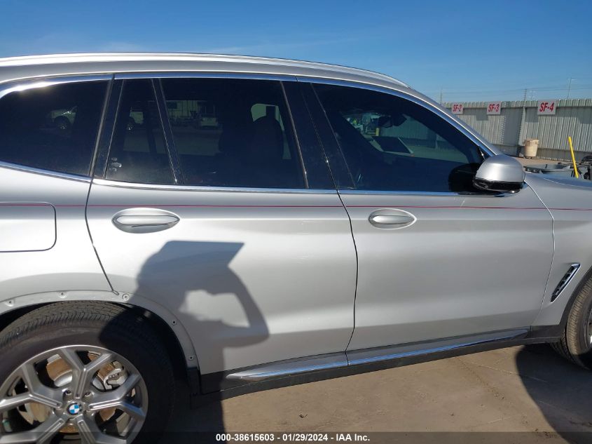 2020 BMW X3 SDRIVE30I - 5UXTY3C01L9D66828