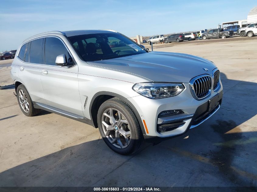 2020 BMW X3 SDRIVE30I - 5UXTY3C01L9D66828