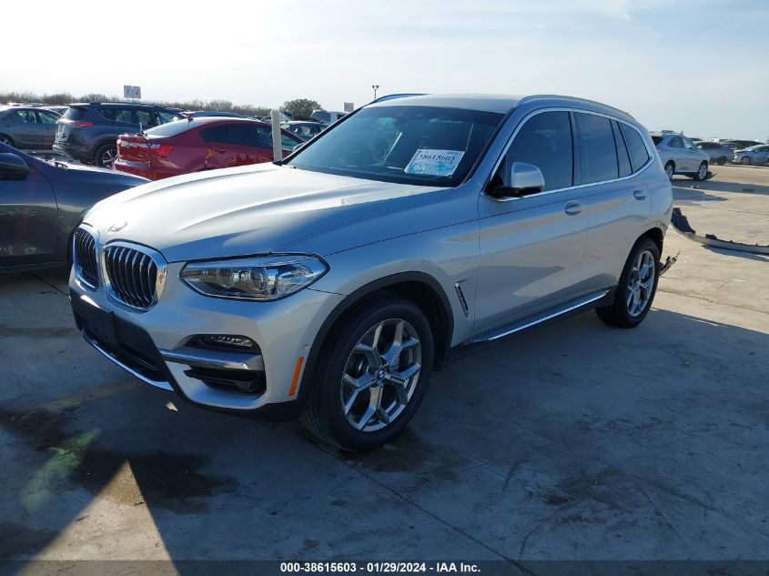 2020 BMW X3 SDRIVE30I - 5UXTY3C01L9D66828