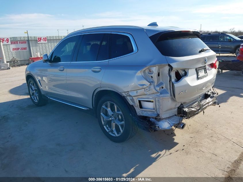 2020 BMW X3 SDRIVE30I - 5UXTY3C01L9D66828