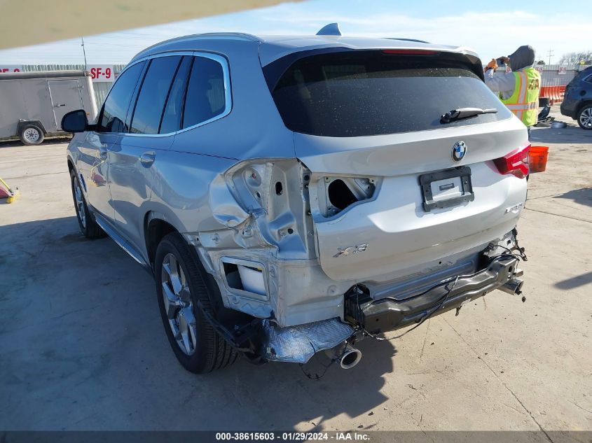 2020 BMW X3 SDRIVE30I - 5UXTY3C01L9D66828