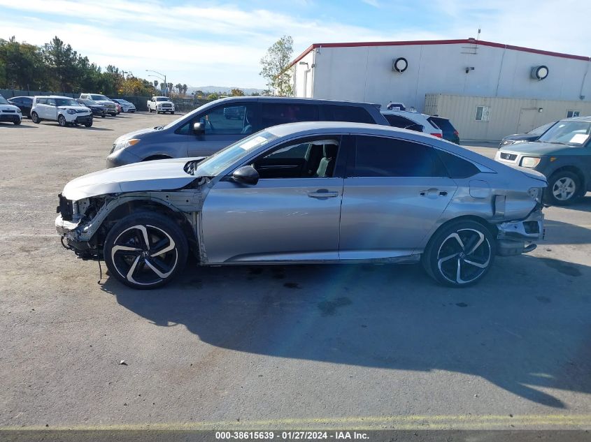 2021 HONDA ACCORD SPORT - 1HGCV1F30MA018277