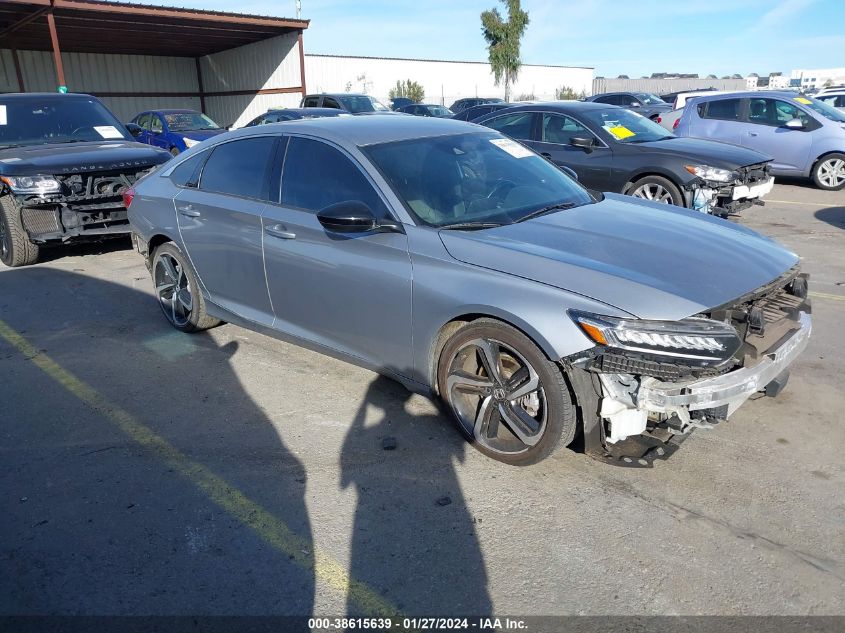 2021 HONDA ACCORD SPORT - 1HGCV1F30MA018277