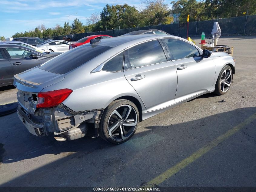 2021 HONDA ACCORD SPORT - 1HGCV1F30MA018277