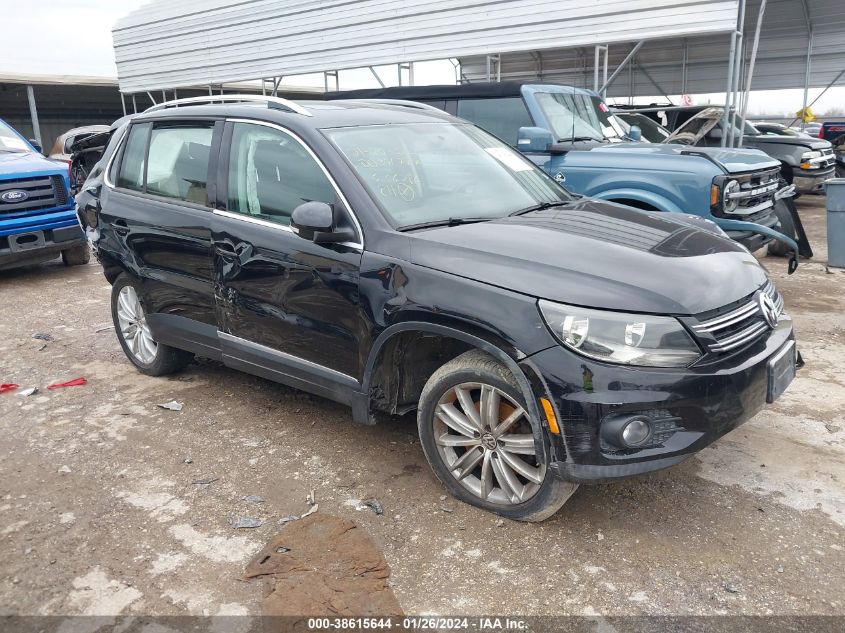 2013 VOLKSWAGEN TIGUAN S/SE/SEL - WVGAV7AX3DW53628