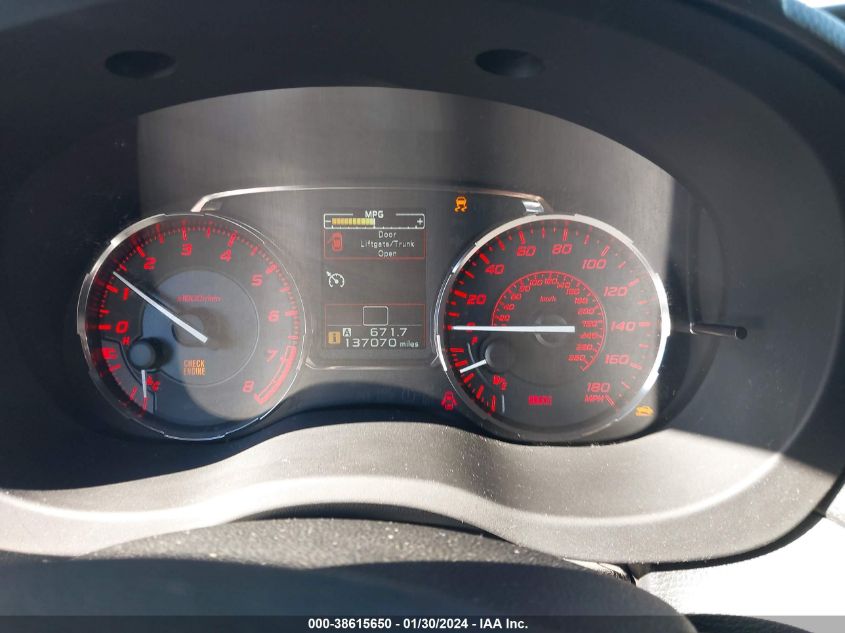 2015 SUBARU WRX - JF1VA1A60F9827597