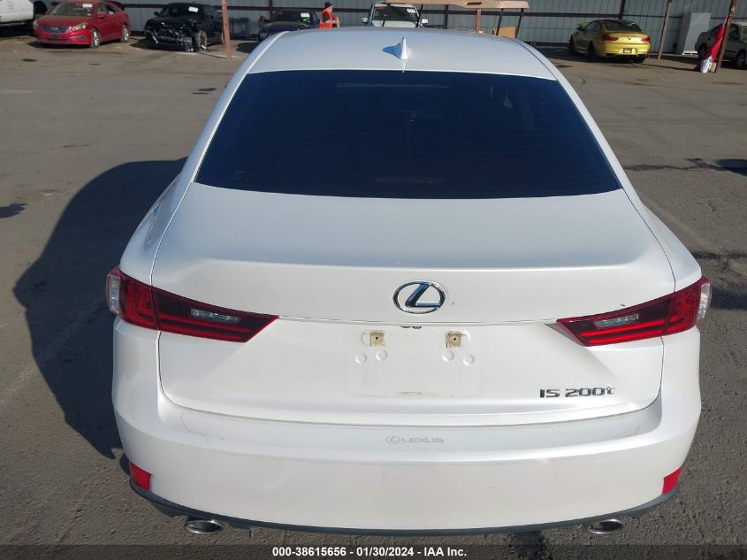 2016 LEXUS IS 200T - JTHBA1D26G5014911