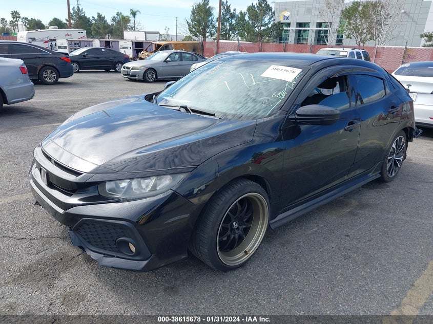 VIN SHHFK7H44JU407017 2018 HONDA CIVIC SPORT