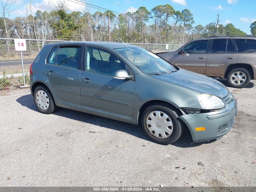 WVWDR71K47W176752 | 2007 VOLKSWAGEN RABBIT