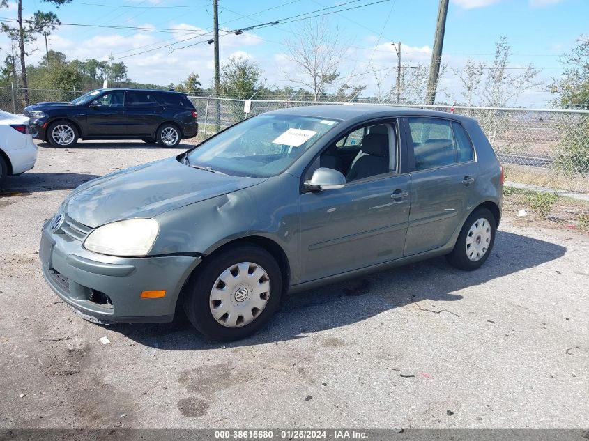 WVWDR71K47W176752 | 2007 VOLKSWAGEN RABBIT