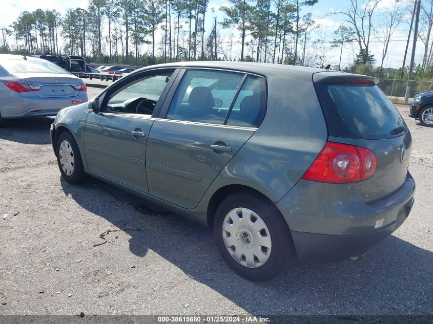 WVWDR71K47W176752 | 2007 VOLKSWAGEN RABBIT