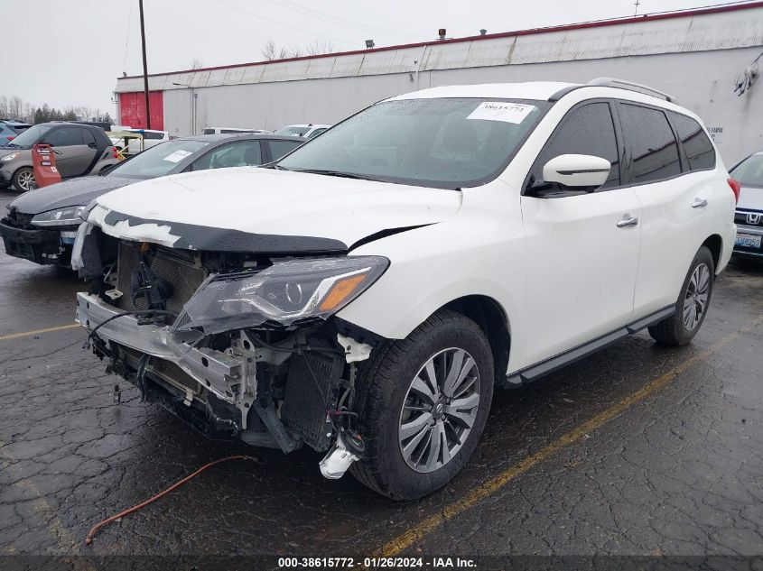 2020 NISSAN PATHFINDER SL 2WD - 5N1DR2CN6LC591105