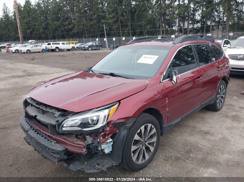VIN 4S4BSANCXH3334635 2017 SUBARU OUTBACK 2.5I LIMITED