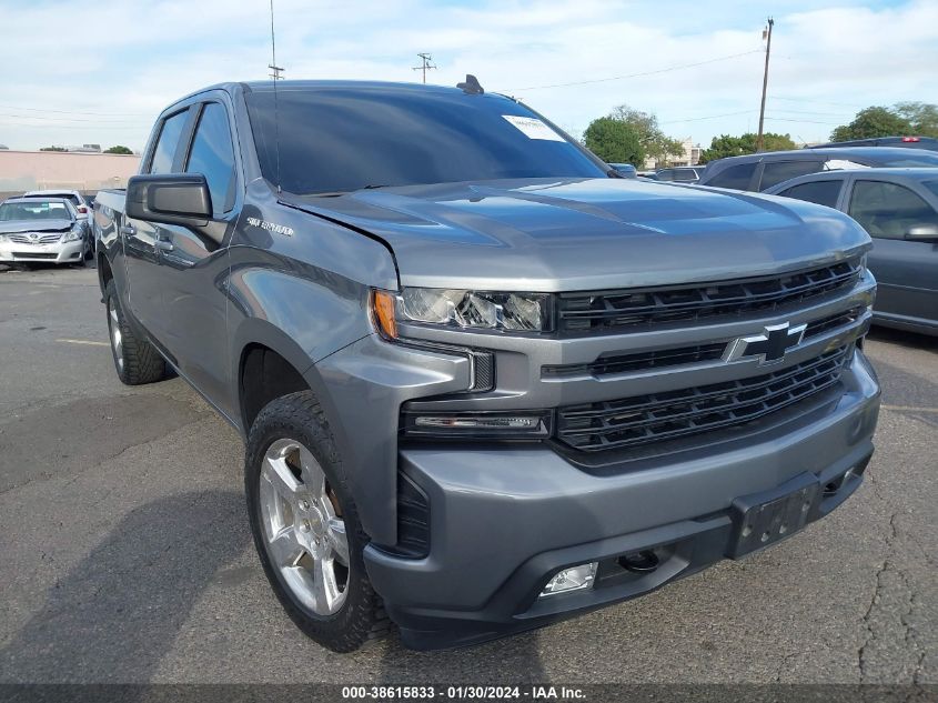 2020 CHEVROLET SILVERADO 1500 2WD  SHORT BED RST - 3GCPWDED4LG442117