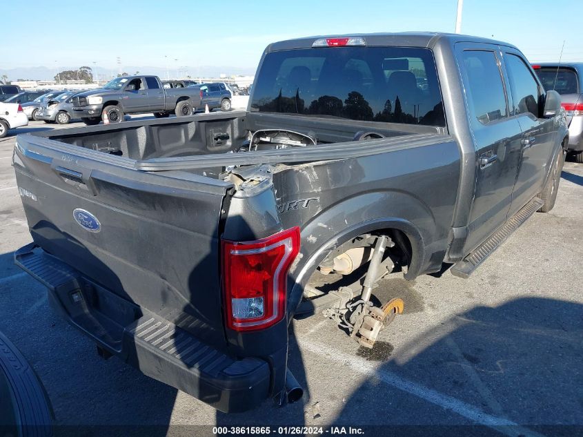 2017 FORD F-150 XLT - 1FTEW1CP5HKC35478