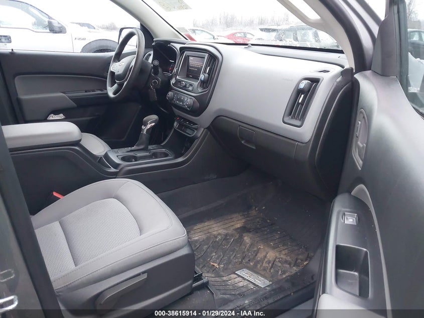 VIN 1GCGTBEN2N1301120 2022 CHEVROLET COLORADO 4WD  SHORT BOX WT