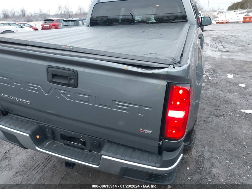 VIN 1GCGTBEN2N1301120 2022 CHEVROLET COLORADO 4WD  SHORT BOX WT