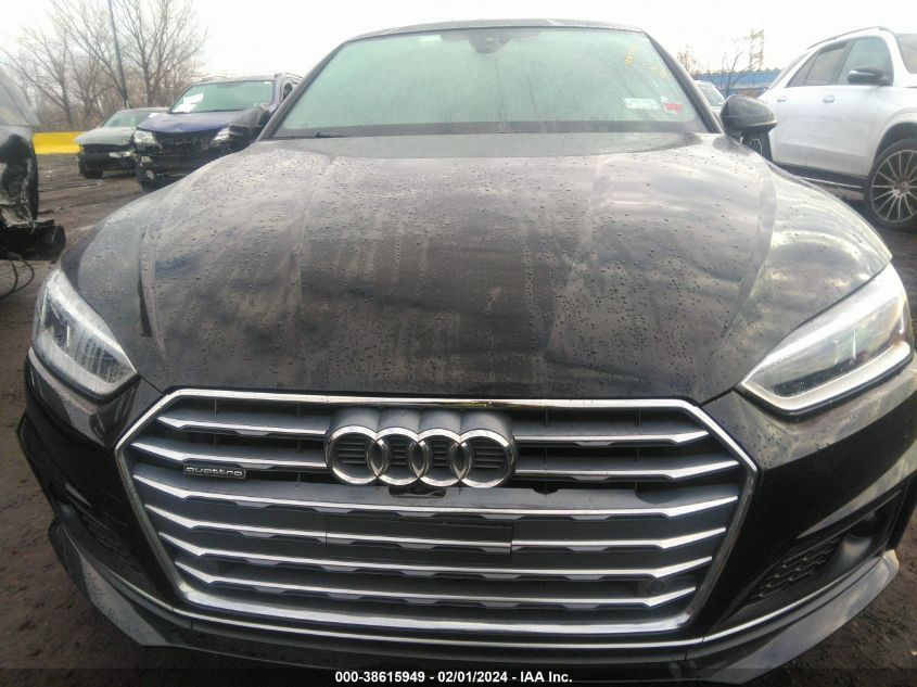 2018 AUDI A5 2.0T PREMIUM - WAUFNCF54JA070769