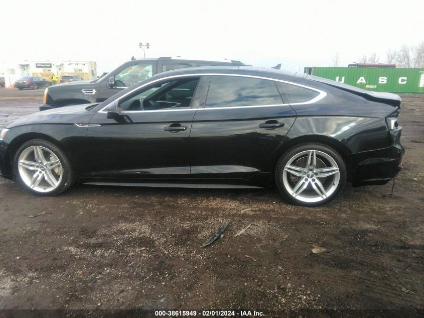 2018 AUDI A5 2.0T PREMIUM - WAUFNCF54JA070769