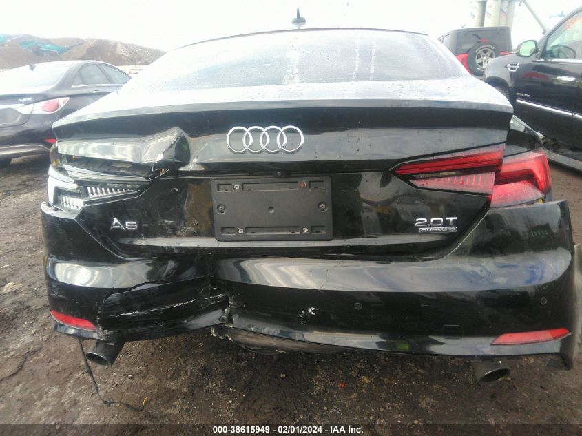 2018 AUDI A5 2.0T PREMIUM - WAUFNCF54JA070769