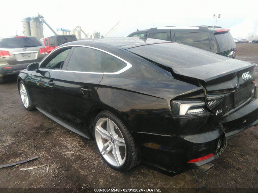 2018 AUDI A5 2.0T PREMIUM - WAUFNCF54JA070769
