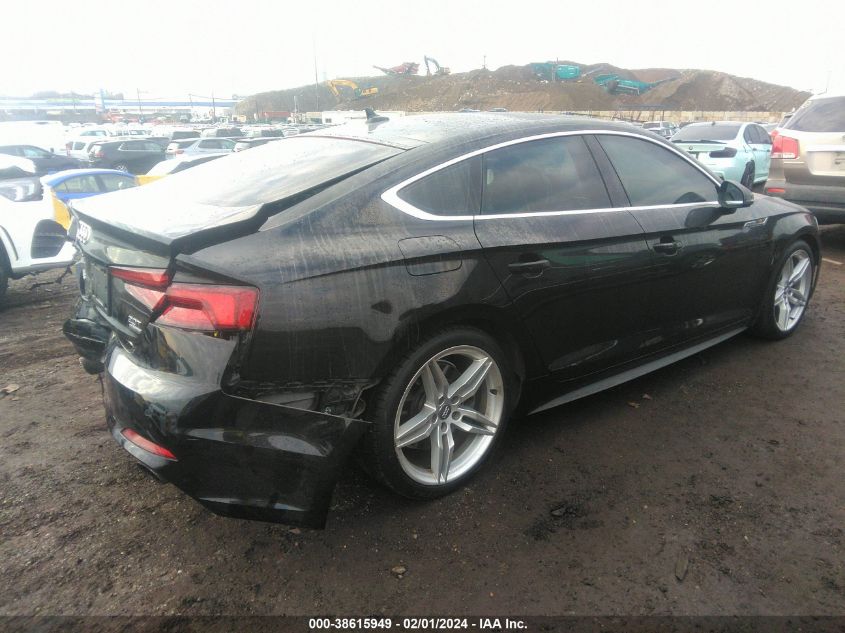 2018 AUDI A5 2.0T PREMIUM - WAUFNCF54JA070769