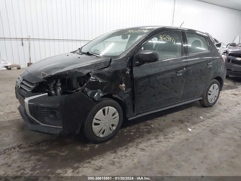 2021 MITSUBISHI MIRAGE ES/LE/CARBONITE EDITION - ML32AUHJXMH007400