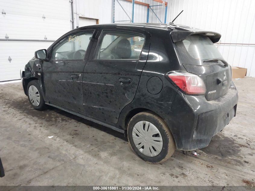 2021 MITSUBISHI MIRAGE ES/LE/CARBONITE EDITION - ML32AUHJXMH007400