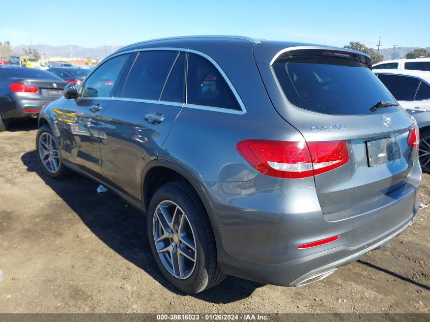 2016 MERCEDES-BENZ GLC 300 300 4MATIC - WDC0G4KB8GF010391