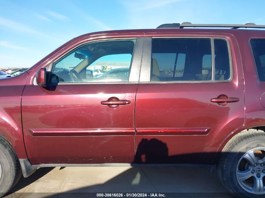 2014 HONDA PILOT EX - 5FNYF3H46EB026685