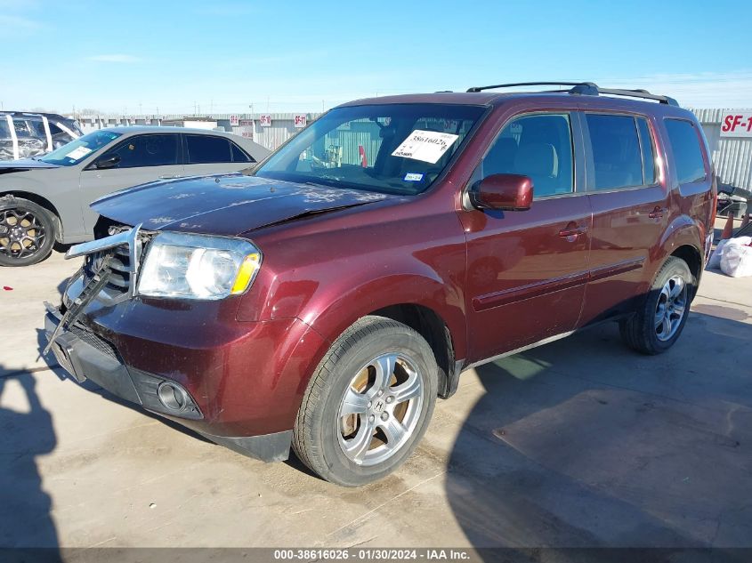 2014 HONDA PILOT EX - 5FNYF3H46EB026685